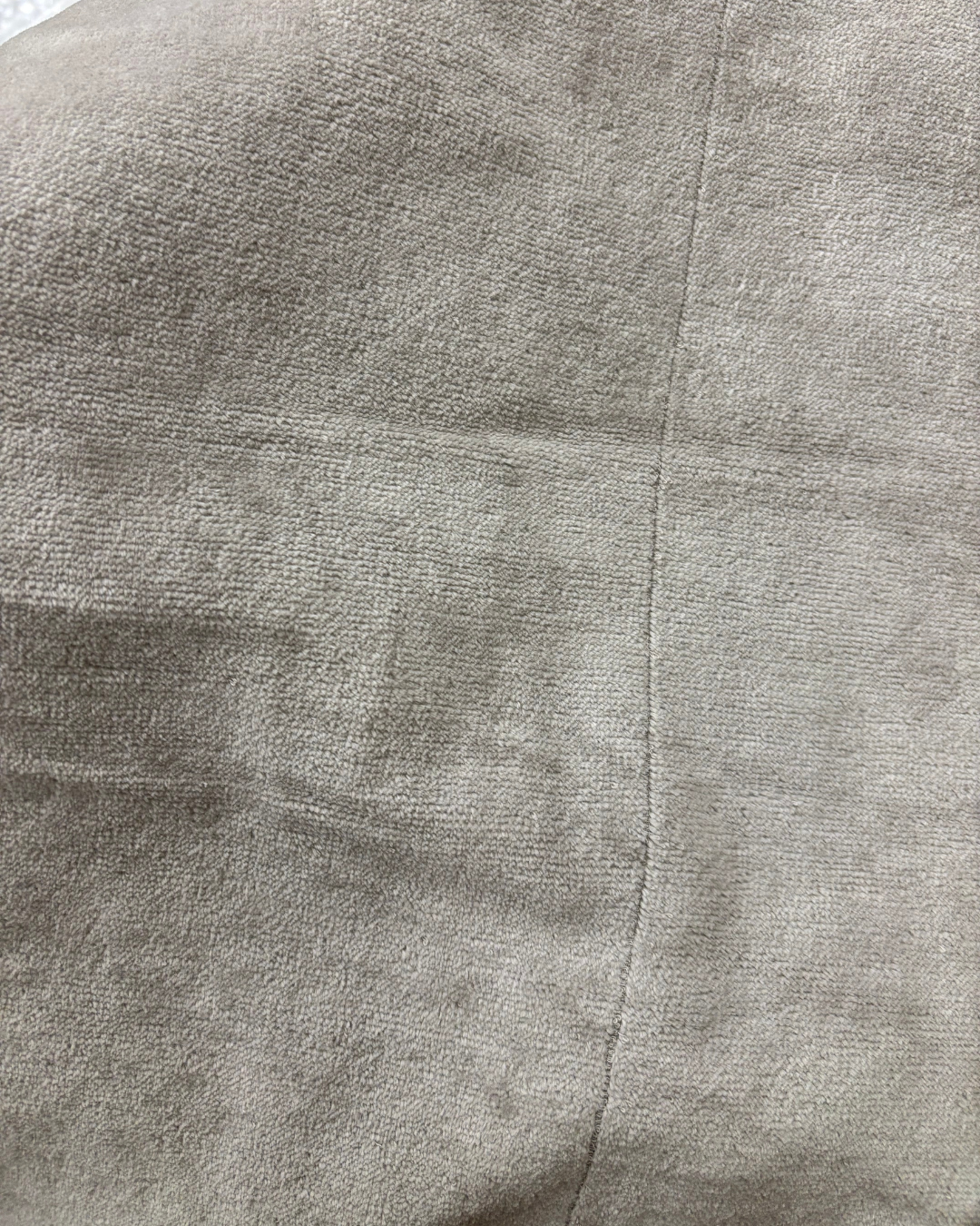 Abschwitzdecke Baumwolle gris perle