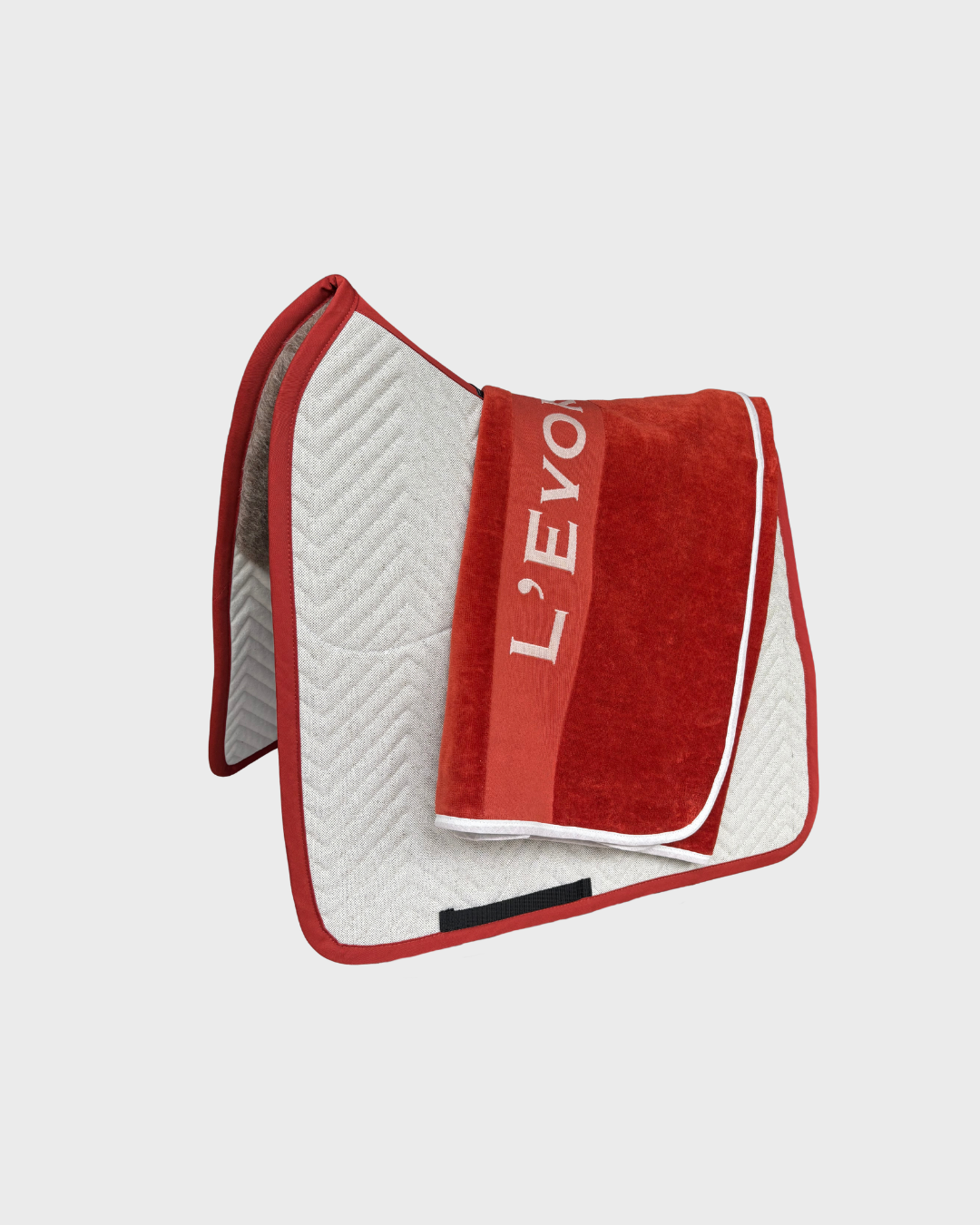 Terry Blanket Decke burnt red