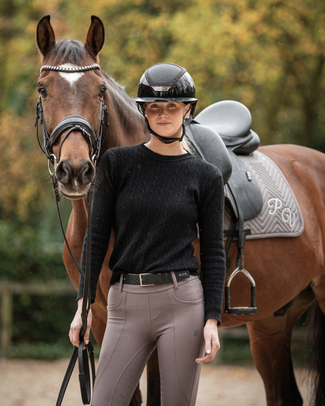 Saddle Pad Dressage Alpaca Fleece