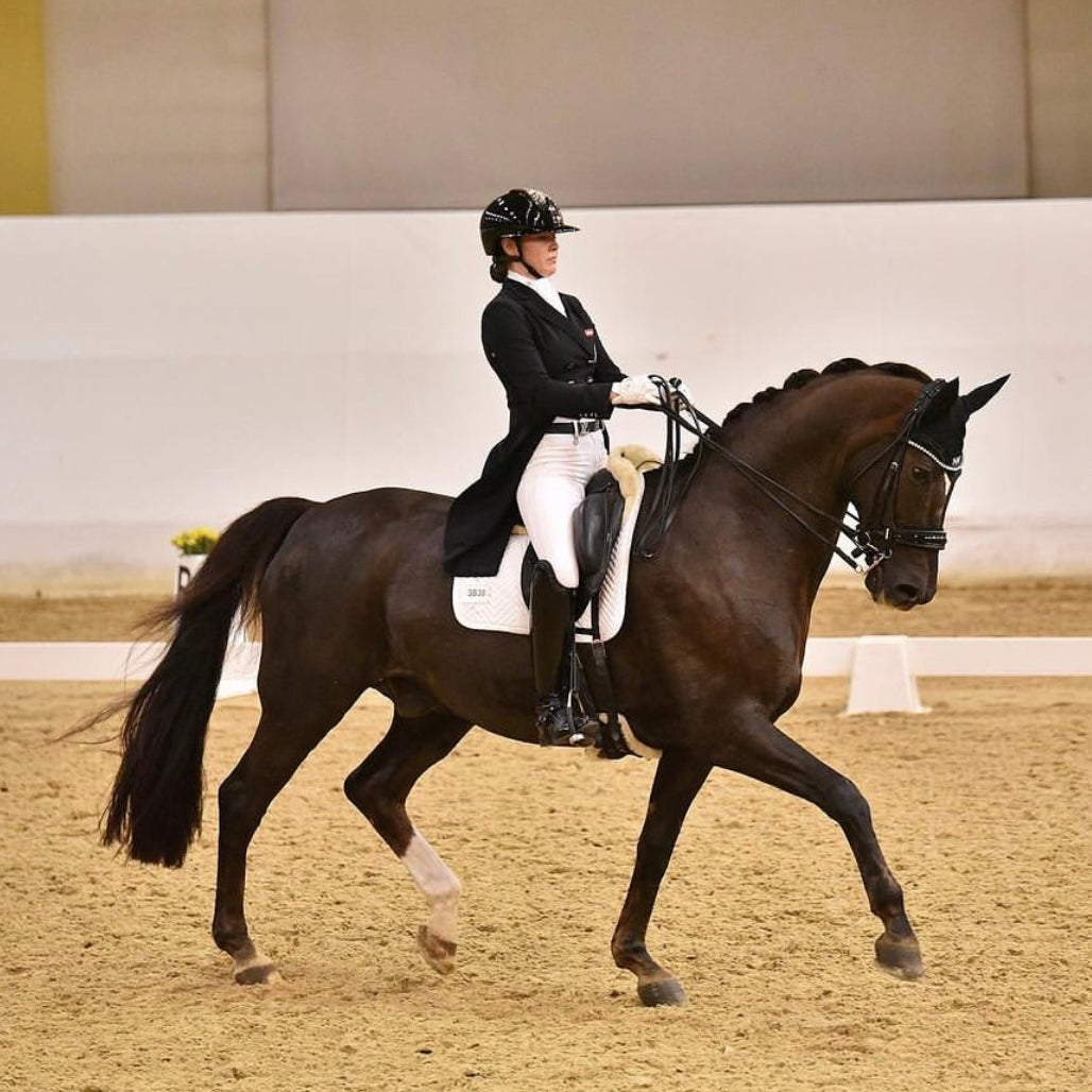 Cotton saddle pad LA RAIE - dressage