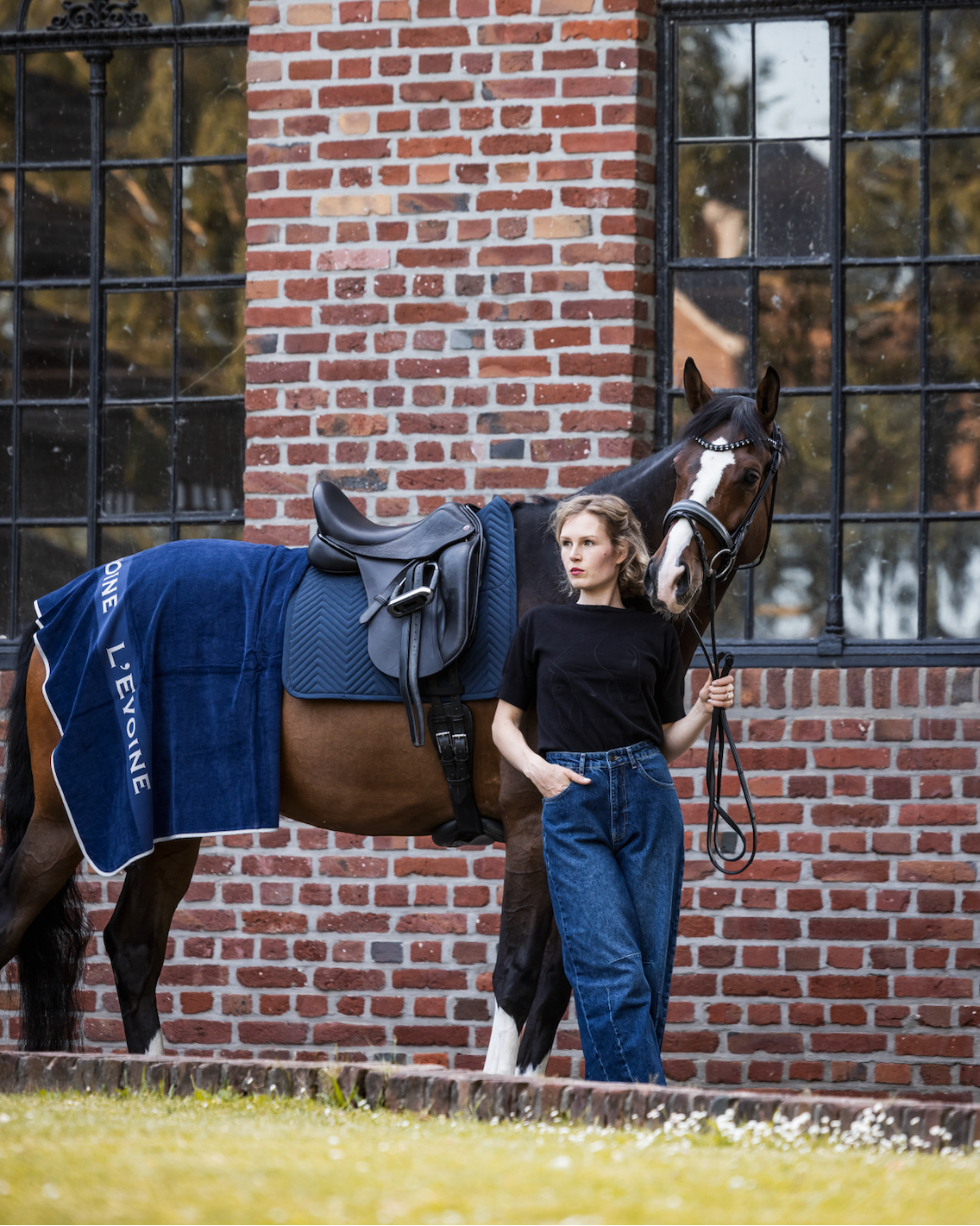 Saddle Pad Dressage Alpaca Fleece 