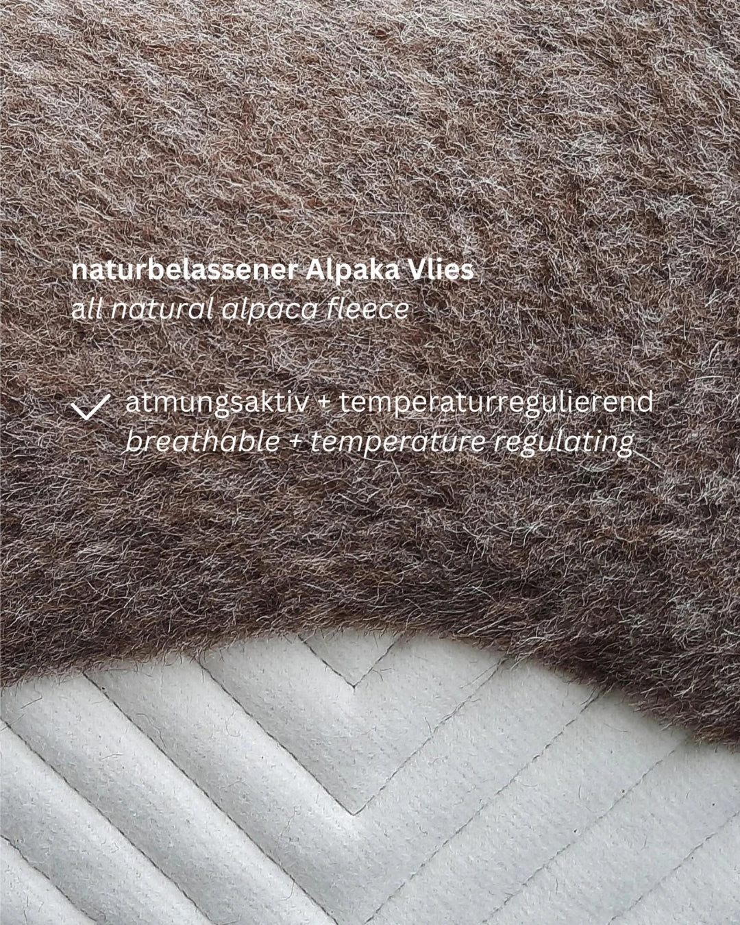 Alpaca fleece jumping saddle pad