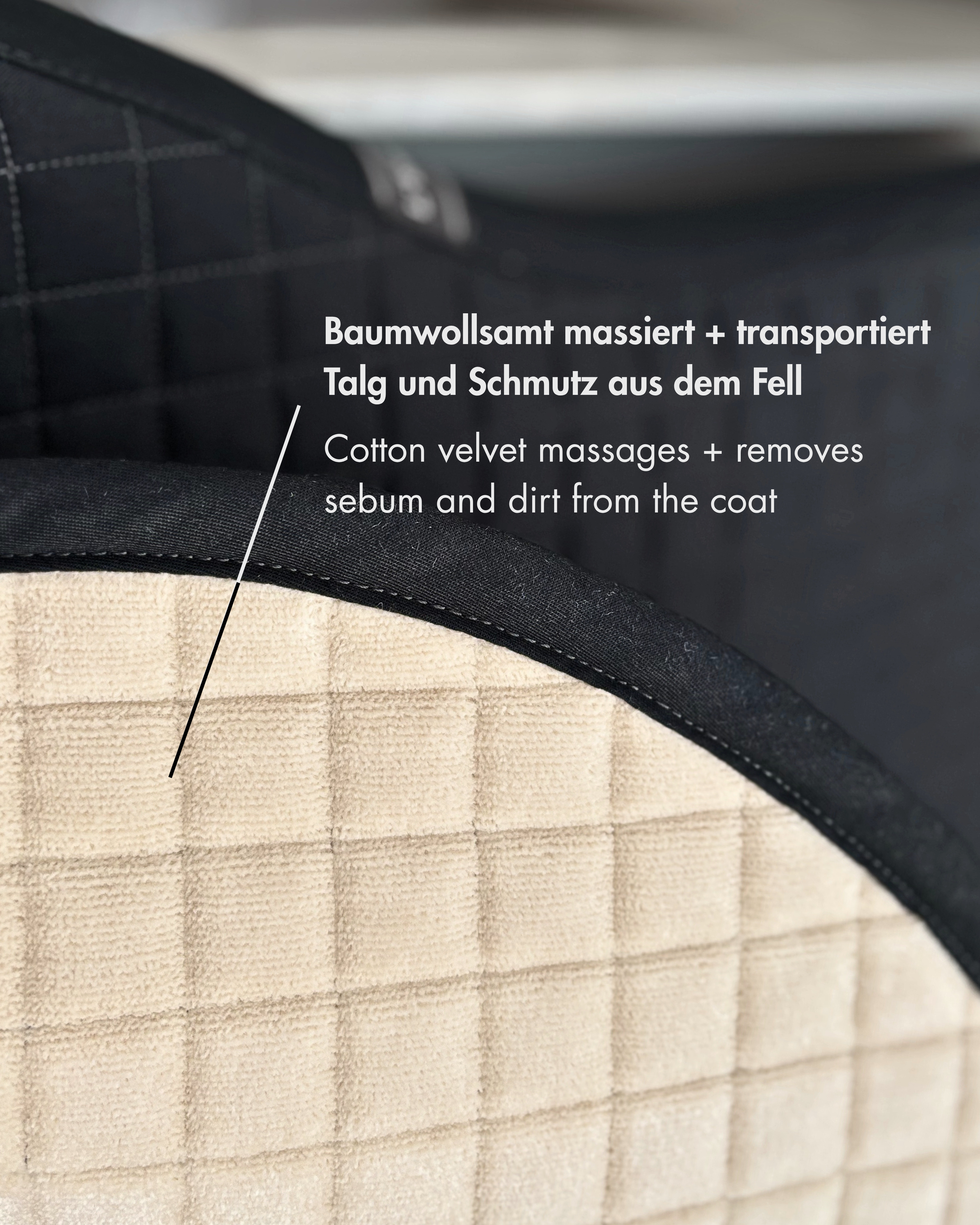 Dressur Schabracke Double Padding